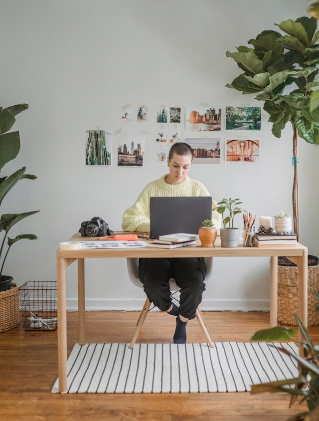 decoración espacio de trabajo o estudio