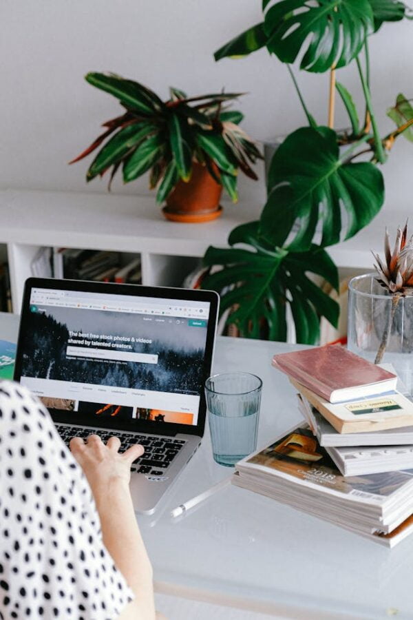 ambiente de trabajo en casa