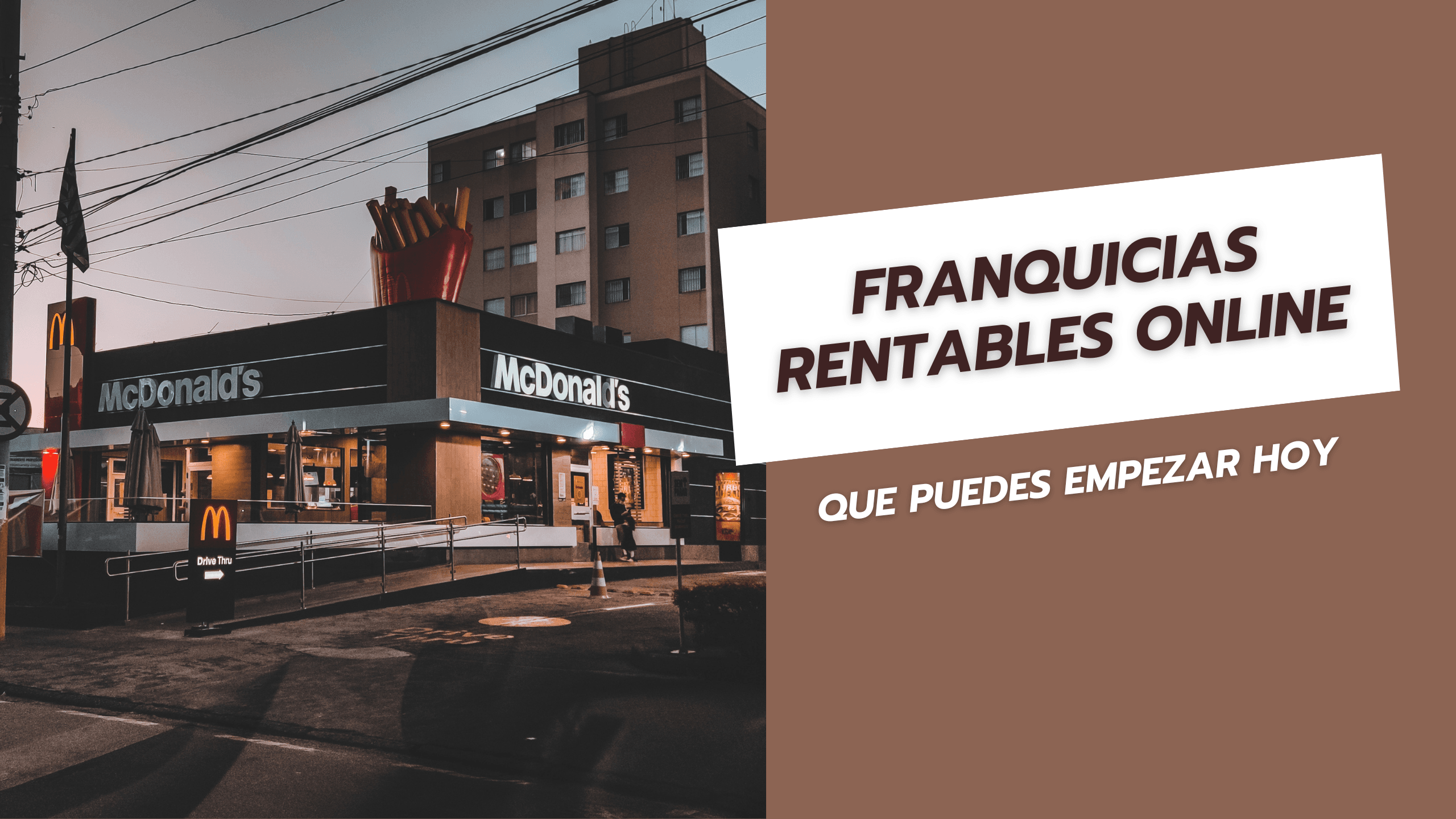 Franquicias rentables online que puedes empezar hoy