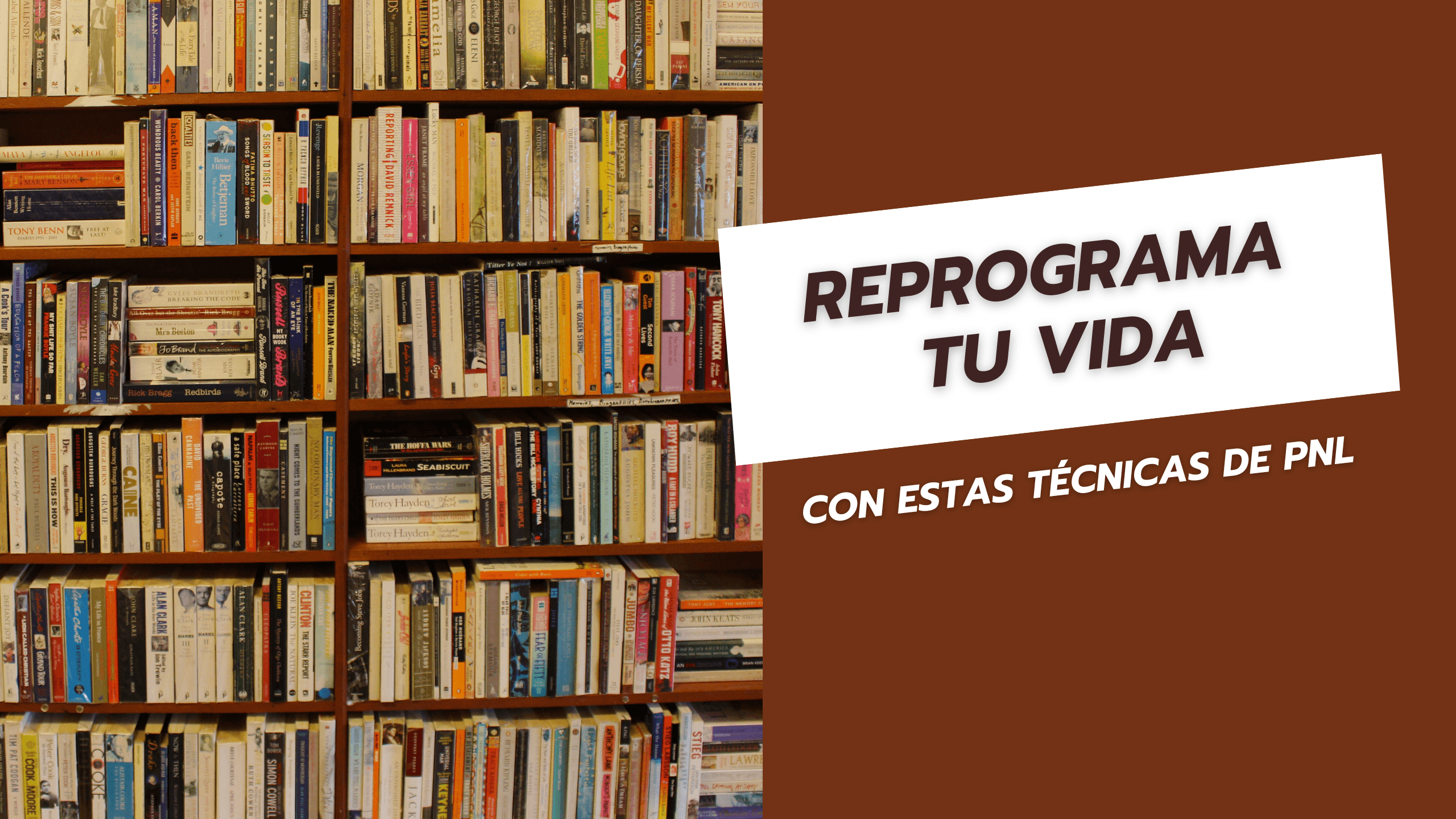 Reprograma tu vida con estas técnicas de PNL